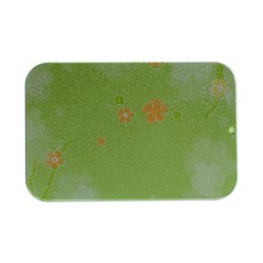 Aniseed Green Vintage Background Open Lid Metal Box (silver)   by Amaryn4rt