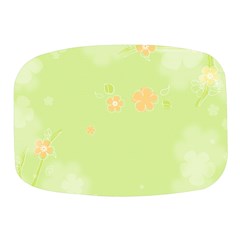 Aniseed Green Vintage Background Mini Square Pill Box by Amaryn4rt