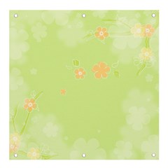 Aniseed Green Vintage Background Banner And Sign 4  X 4  by Amaryn4rt