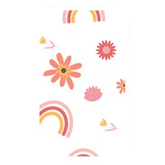 Seamless Pattern Flowers Rainbow Memory Card Reader (rectangular) by Ravend