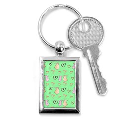 Pig Heart Digital Key Chain (rectangle) by Ravend