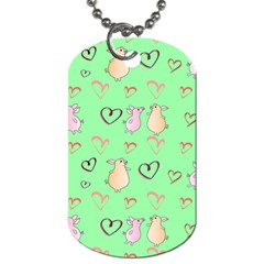 Pig Heart Digital Dog Tag (two Sides) by Ravend