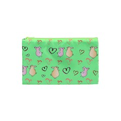 Pig Heart Digital Cosmetic Bag (xs)