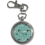 Raccoon Love Texture Seamless Key Chain Watches Front