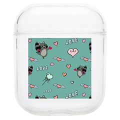 Raccoon Love Texture Seamless Soft Tpu Airpods 1/2 Case