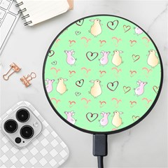 Pig Heart Digital Wireless Fast Charger(black) by Ravend