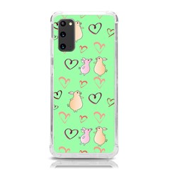 Pig Heart Digital Samsung Galaxy S20 6 2 Inch Tpu Uv Case by Ravend