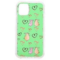 Pig Heart Digital Iphone 12 Mini Tpu Uv Print Case	 by Ravend