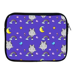 Cat Texture Pattern Seamless Rainbow Apple Ipad 2/3/4 Zipper Cases by Ravend