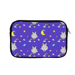 Cat Texture Pattern Seamless Rainbow Apple Macbook Pro 13  Zipper Case by Ravend