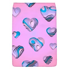 Hearts Pattern Love Background Removable Flap Cover (s) by Ravend