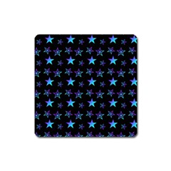 Background Stars Seamless Wallpaper Square Magnet by Ravend