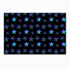 Background Stars Seamless Wallpaper Postcard 4 x 6  (pkg Of 10) by Ravend