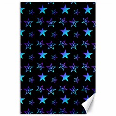 Background Stars Seamless Wallpaper Canvas 24  X 36  by Ravend