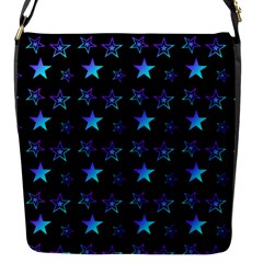 Background Stars Seamless Wallpaper Flap Closure Messenger Bag (s) by Ravend