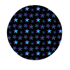 Background Stars Seamless Wallpaper Mini Round Pill Box (pack Of 5) by Ravend