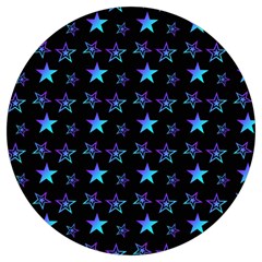 Background Stars Seamless Wallpaper Round Trivet by Ravend