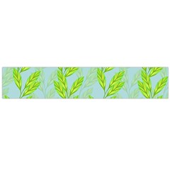 Background Leaves Branch Seamless Large Premium Plush Fleece Scarf  by Ravend