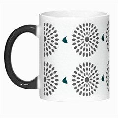 Floral Art Pattern Design Morph Mug by Ravend