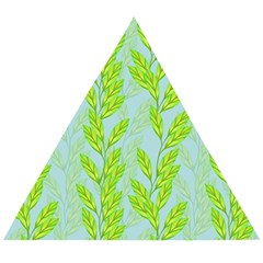 Background Leaves Branch Seamless Wooden Puzzle Triangle by Ravend