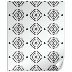 Floral Art Pattern Design Canvas 16  X 20 