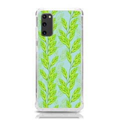 Background Leaves Branch Seamless Samsung Galaxy S20 6 2 Inch Tpu Uv Case by Ravend