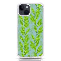 Background Leaves Branch Seamless Iphone 14 Tpu Uv Print Case by Ravend