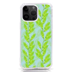 Background Leaves Branch Seamless Iphone 14 Pro Max Tpu Uv Print Case by Ravend