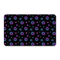 Stars Pattern Art Design Magnet (rectangular) by Ravend