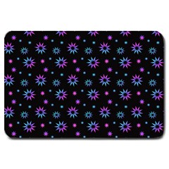 Stars Pattern Art Design Large Doormat by Ravend