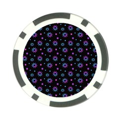 Stars Pattern Art Design Poker Chip Card Guard (10 Pack) by Ravend