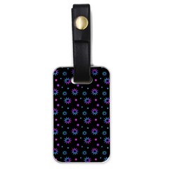 Stars Pattern Art Design Luggage Tag (one Side) by Ravend