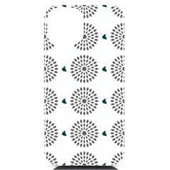 Floral Art Pattern Design Iphone 14 Black Uv Print Case by Ravend