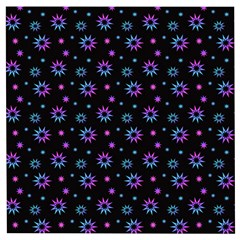 Stars Pattern Art Design Wooden Puzzle Square by Ravend