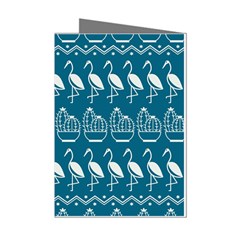 Pattern Background Art Wallpaper Mini Greeting Cards (pkg Of 8)