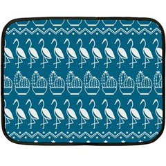 Pattern Background Art Wallpaper Two Sides Fleece Blanket (Mini)