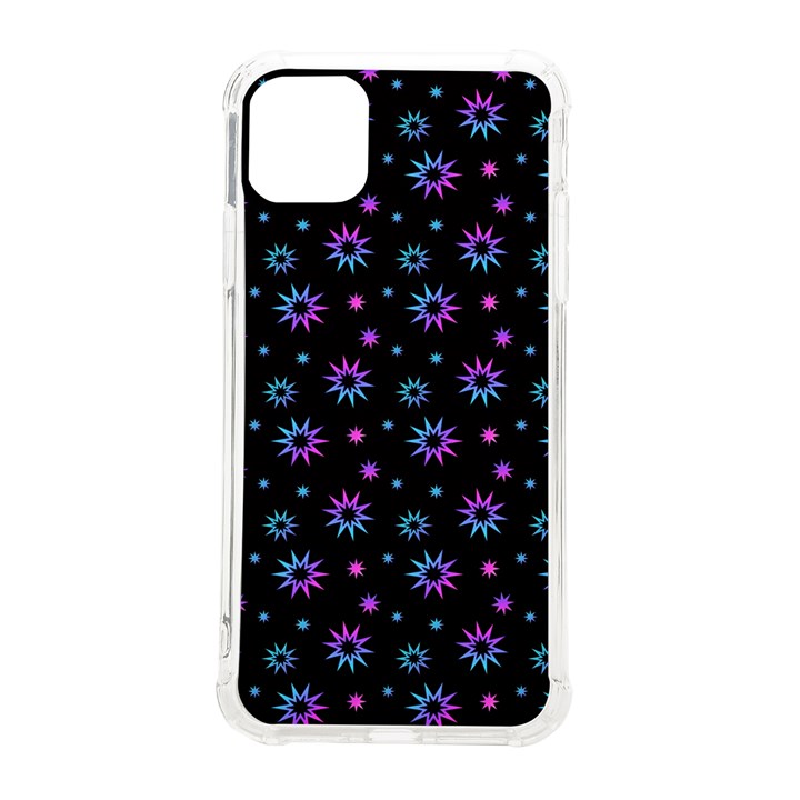 Stars Pattern Art Design iPhone 11 Pro Max 6.5 Inch TPU UV Print Case