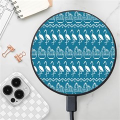 Pattern Background Art Wallpaper Wireless Fast Charger(black) by Ravend