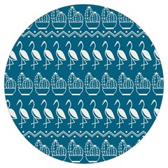 Pattern Background Art Wallpaper Round Trivet