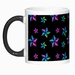 Stars Pattern Art Design Wallpaper Morph Mug by Ravend