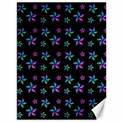 Stars Pattern Art Design Wallpaper Canvas 36  X 48  by Ravend