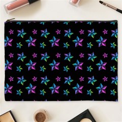 Stars Pattern Art Design Wallpaper Cosmetic Bag (xxxl) by Ravend