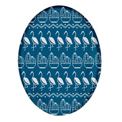 Pattern Background Art Wallpaper Oval Glass Fridge Magnet (4 Pack) by Ravend