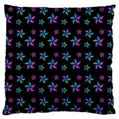 Stars Pattern Art Design Wallpaper Standard Premium Plush Fleece Cushion Case (one Side) by Ravend