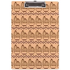 Pattern Design Background Nature A4 Acrylic Clipboard by Ravend