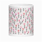 Flowers Pattern Decoration Design Morph Mug Center