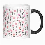 Flowers Pattern Decoration Design Morph Mug Right