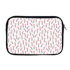 Flowers Pattern Decoration Design Apple Macbook Pro 17  Zipper Case by Ravend