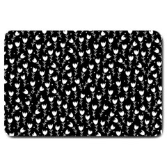 Flowers Patterns Decoration Design Large Doormat by Ravend