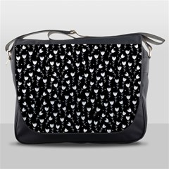 Flowers Patterns Decoration Design Messenger Bag by Ravend